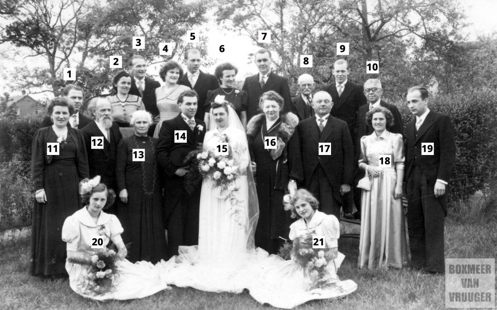 Huwelijk Vic en Riek Bongaerts - Berbers